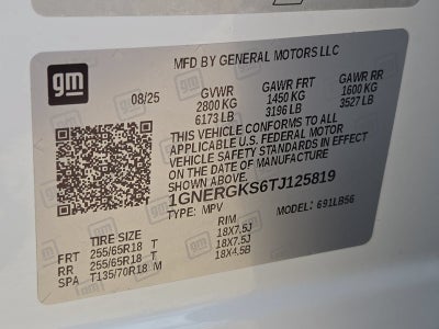 2026 Chevrolet Traverse LT