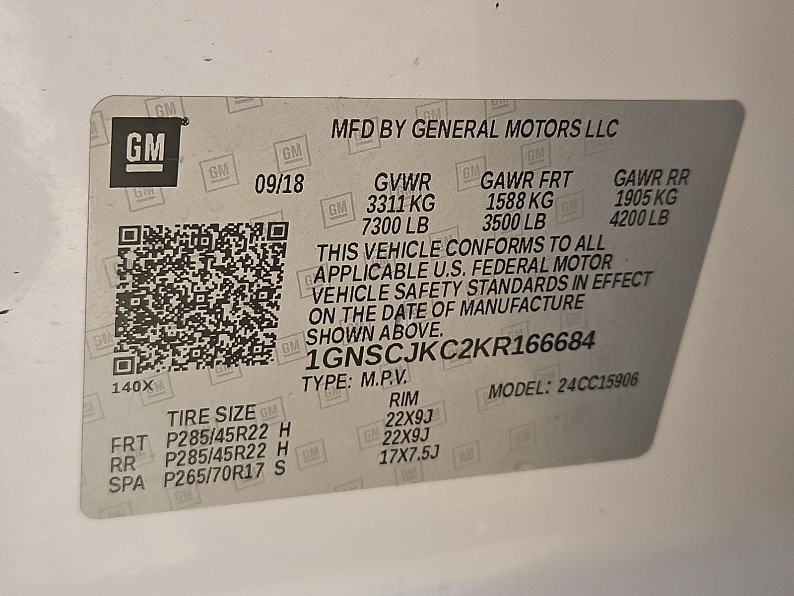 2019 Chevrolet Suburban Premier