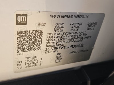 2023 Chevrolet Tahoe Z71