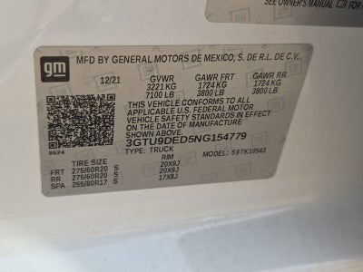 2022 GMC Sierra 1500 Limited SLT