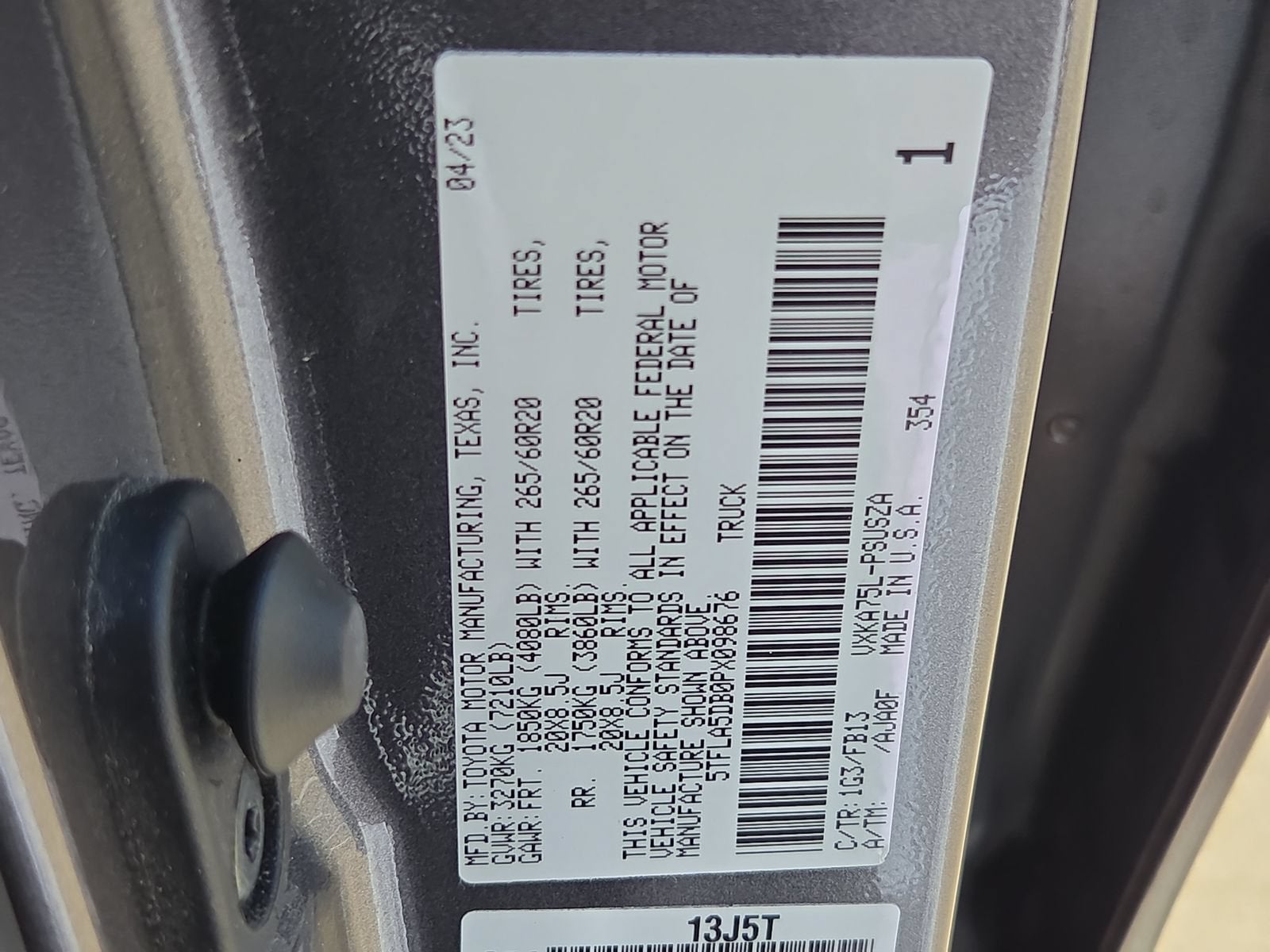 2023 Toyota Tundra SR5