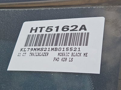 2021 Chevrolet Trailblazer LS