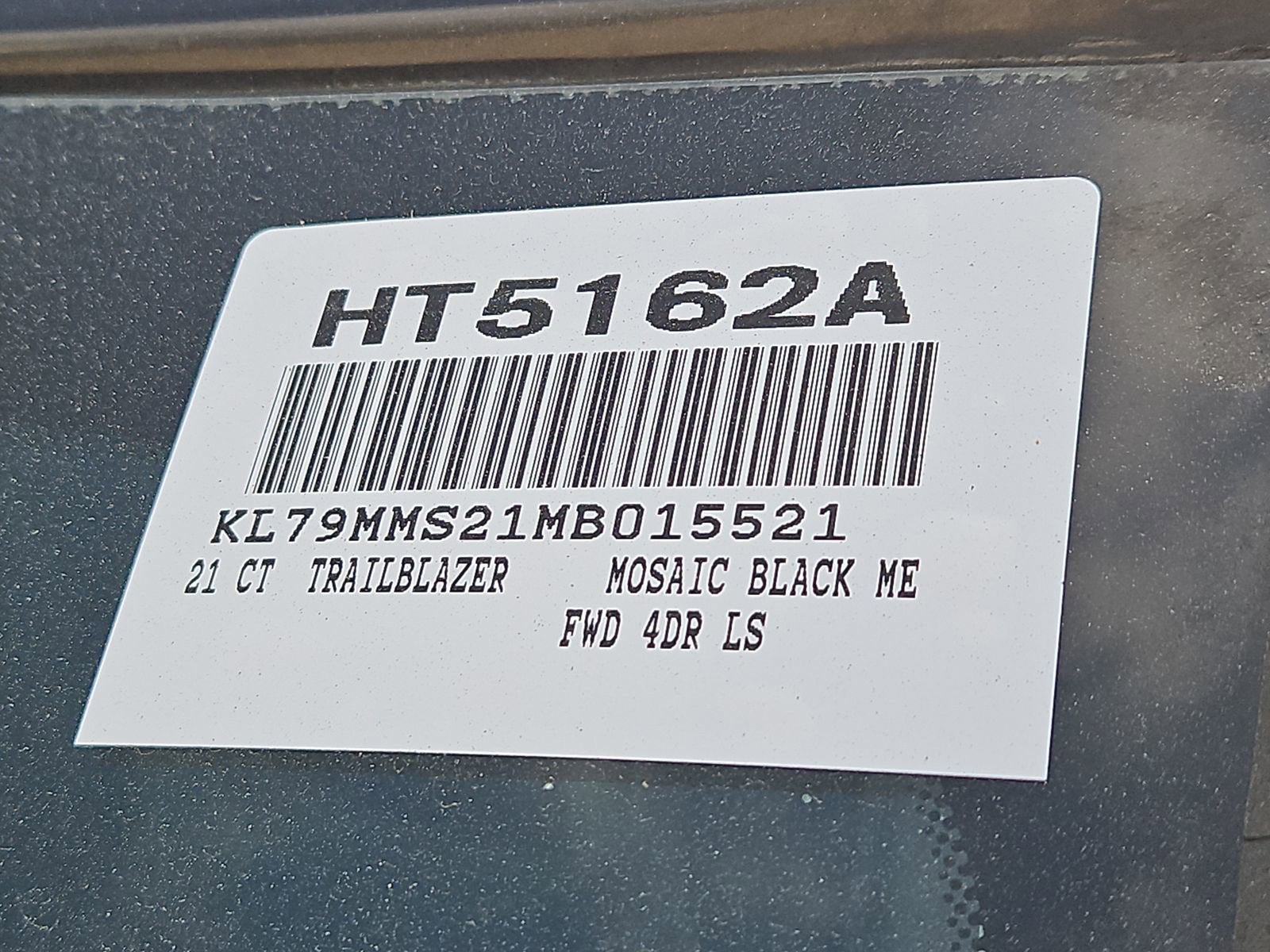 2021 Chevrolet Trailblazer LS