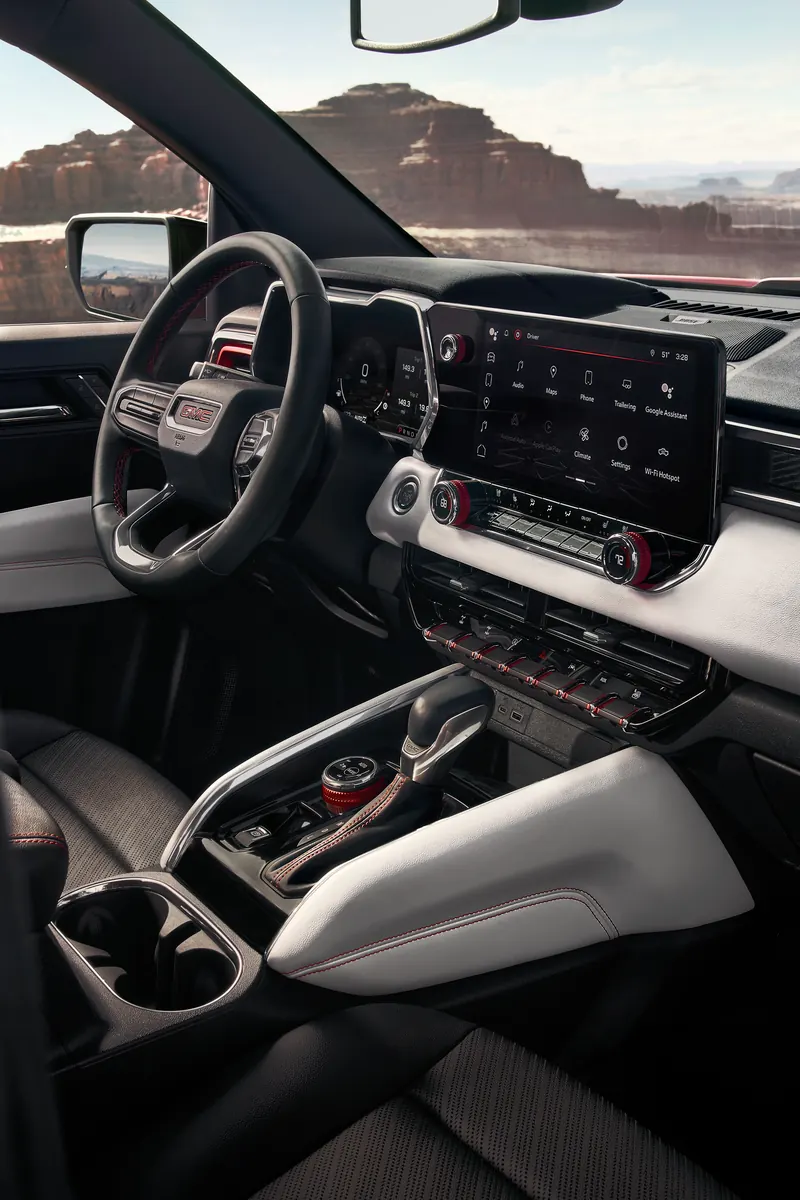 2026 GMC Canyon infotainment system at Wiesner of Huntsville Buick GMC in Huntsville TX