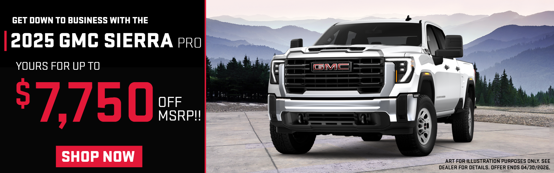 New Sierra Pro at Wiesner Buick GMC