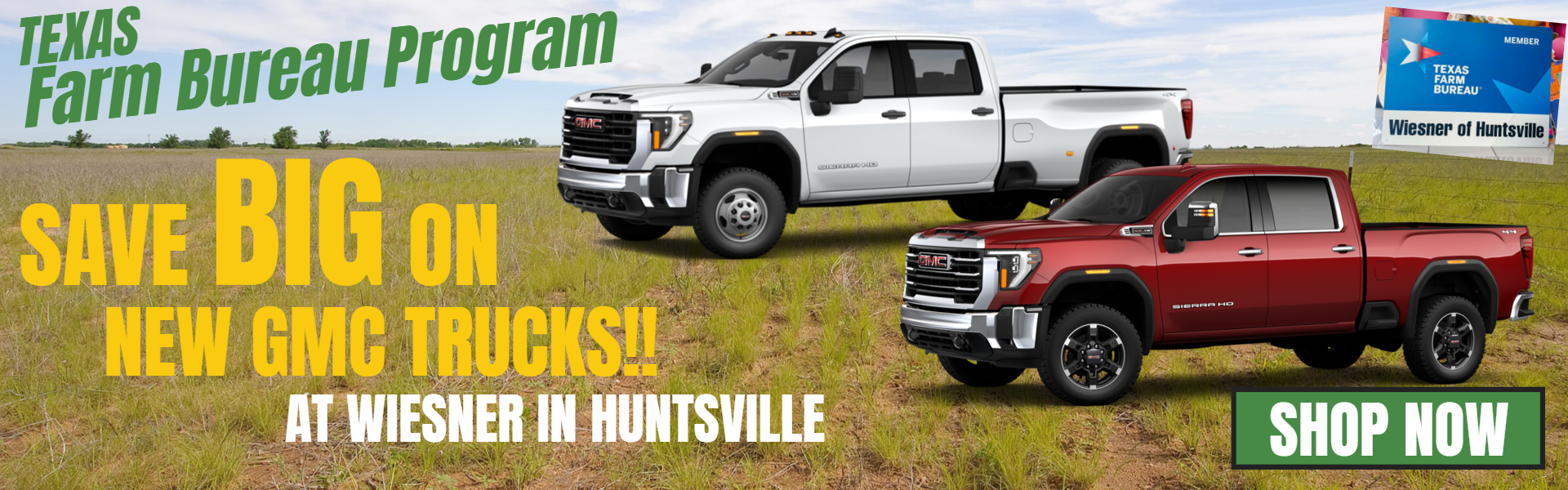 WIESNER OF HUNTSVILLE'S FARM BUREAU PROGRAM