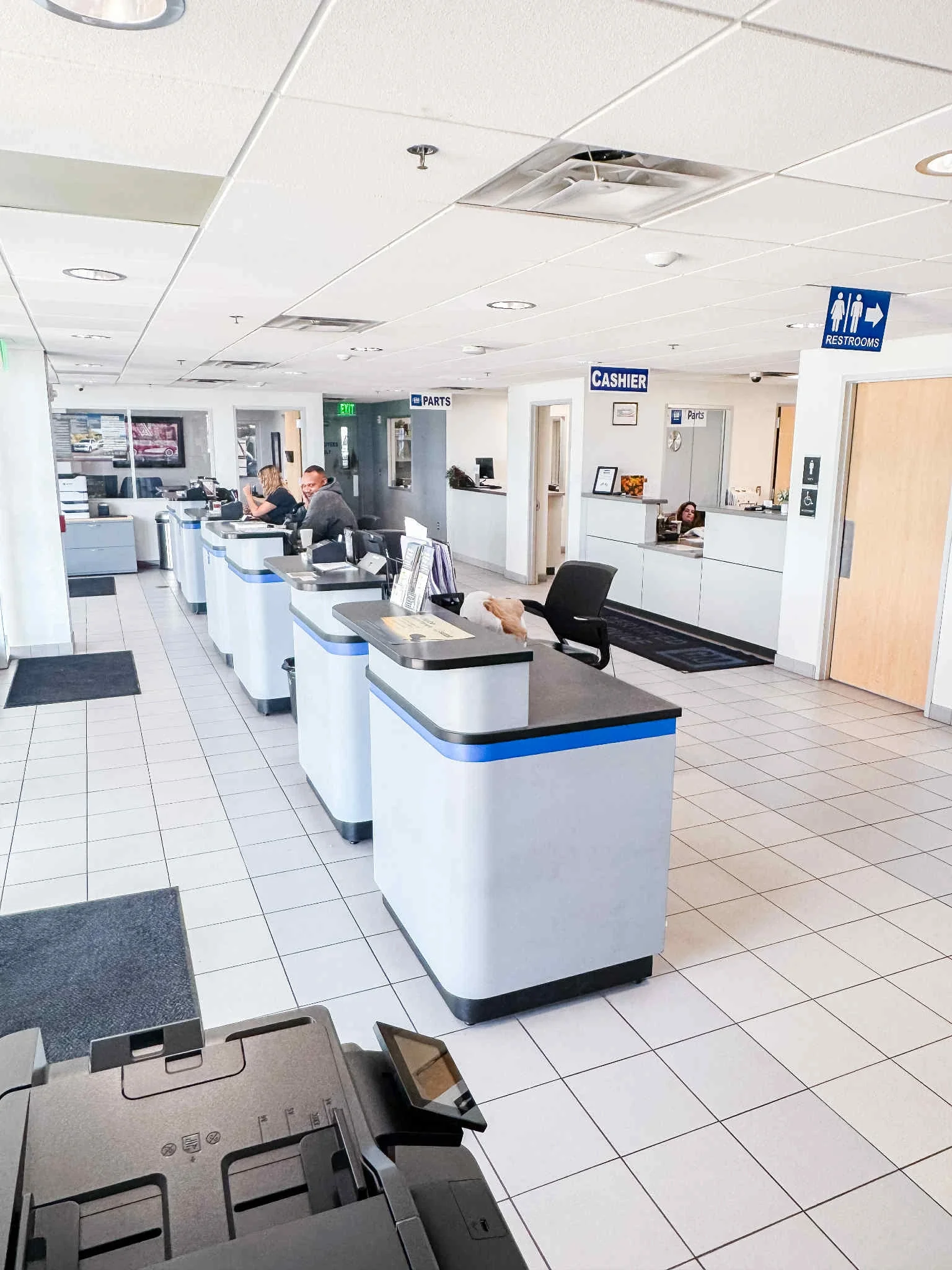 Wiesner of Huntsville Buick GMC Service Counters